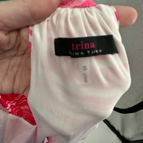 Trina Turk Zuri Halter Shift Dress NWOT - Picture 6 of 8